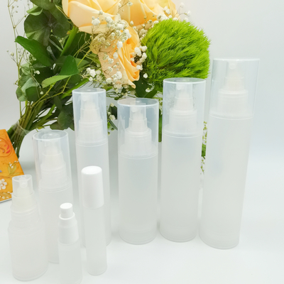 Σετ Frosted Plastic Cosmetic Bottle 5ml 10ml 15ml 50ml 100ml For Skin Care Συσκευασία