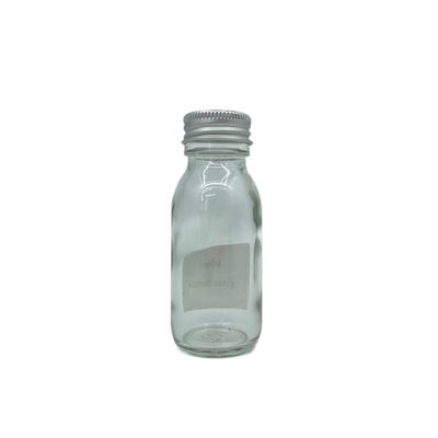 Καλλυντικό συσκευάζοντας 60ml μπουκάλι γυαλιού φροντίδας δέρματος μη χυσιμάτων με το αργίλιο ΚΑΠ