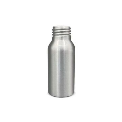 Αποτρέψτε το ασημένιο μπουκάλι 50ml 35*85mm λαιμός 24mm αλουμινίου διαρροής προσαρμοσμένο χρώμα