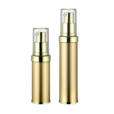 20ml χωρίς αέρα αντλιών μπουκαλιών χρυσή ενιαία τοίχων UV εκτύπωση όφσετ απόδειξης επαναληπτικής χρήσεως