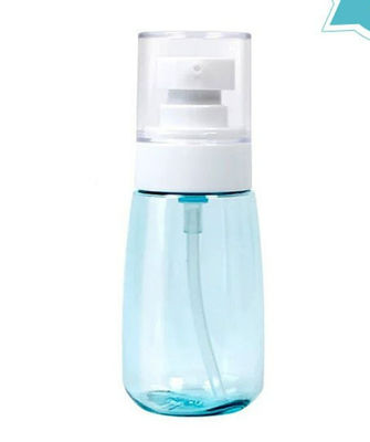 Διαφανής μπλε 60ml Petg λεπτός ψεκαστήρας μπουκαλιών προσωπικής φροντίδας εξαιρετικά