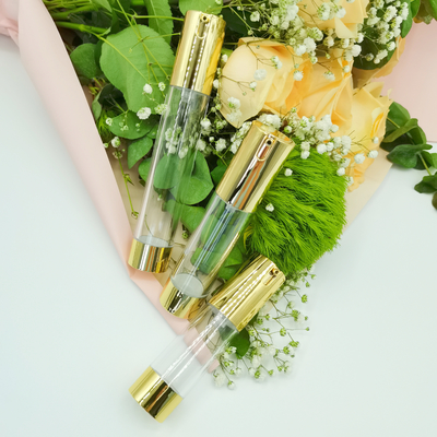 Λεπτό μπουκάλι αντλίας χωρίς αέρα 15 ml 20 ml 30 ml για συσκευασία καλλυντικών
