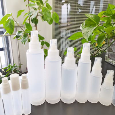 Σετ Frosted Plastic Cosmetic Bottle 5ml 10ml 15ml 50ml 100ml For Skin Care Συσκευασία