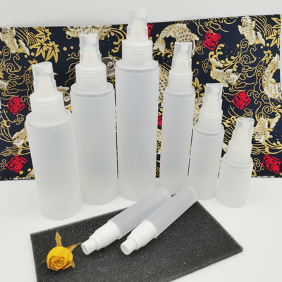 Σετ Frosted Plastic Cosmetic Bottle 5ml 10ml 15ml 50ml 100ml For Skin Care Συσκευασία