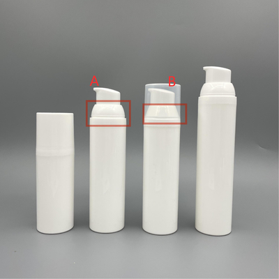 θραύση 30ml 50ml 75ml 100ml PP στο χωρίς αέρα μπουκάλι για το εμπορευματοκιβώτιο φροντίδας δέρματος