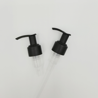 Matt Finish PP Plastic Lotion Pump Μαύρο Χρώμα 24/410