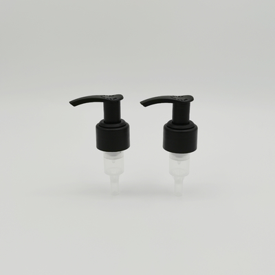 Matt Finish PP Plastic Lotion Pump Μαύρο Χρώμα 24/410