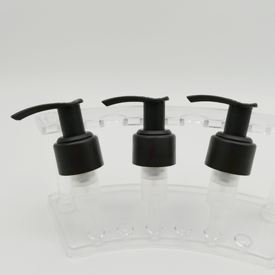 Matt Finish PP Plastic Lotion Pump Μαύρο Χρώμα 24/410