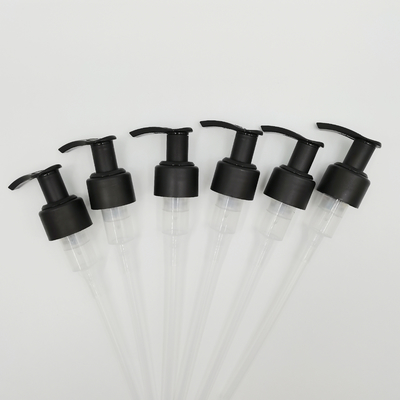 Matt Finish PP Plastic Lotion Pump Μαύρο Χρώμα 24/410