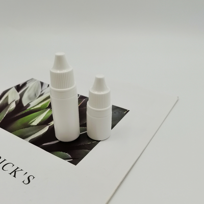 5ml 10ml PE Πλαστικό υγρό μπουκάλι οφθαλμικό σταγονόμετρο με καπάκι και μύτη από παραβίαση