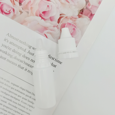 5ml 10ml PE Πλαστικό υγρό μπουκάλι οφθαλμικό σταγονόμετρο με καπάκι και μύτη από παραβίαση