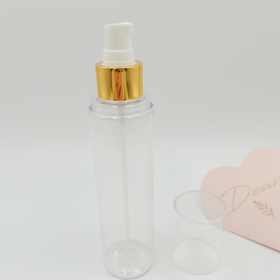 24/410 PP Cream Pump Dispenser Χρυσό γυαλιστερό κάλυμμα αλουμινίου