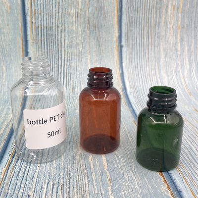 30ml ηλέκτρινο Dropper μπουκάλι Βοστώνη PET 50ml γύρω από τη διαλογή μεταξιού ώμων
