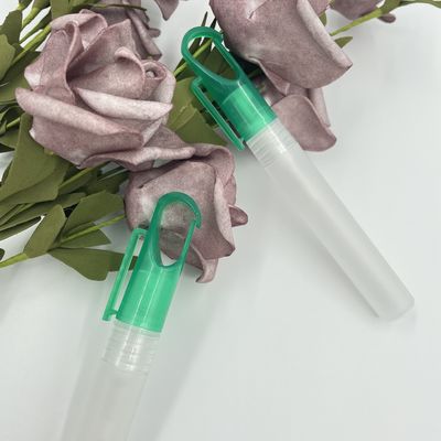 SS316 Sanitizer 8ml 10ml χεριών μανδρών ψεκαστήρων αντλιών ανοίξεων μίνι κρεμώντας κάλυψη πορπών