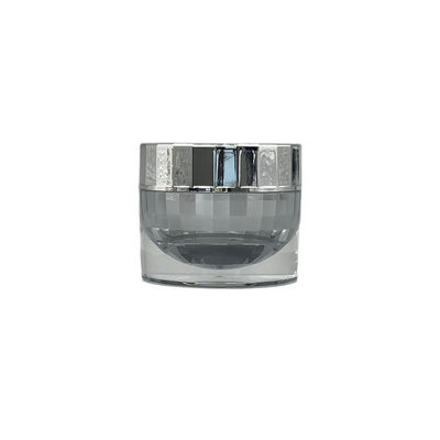 Eco φιλική πλαστική καλλυντική βάζων 10g 15g διαλογή μεταξιού διαμαντιών σφαιρική εσωτερική