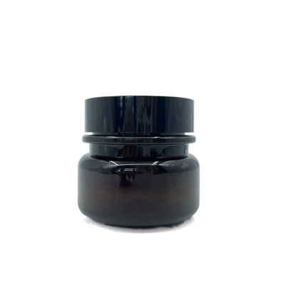 Ηλέκτρινα πλαστικά καλλυντικά βάζα 30g 50g της PET γύρω από τη διαλογή μεταξιού