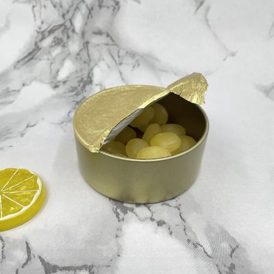 Δοχεία μετάλλων βάζων 250ml κασσίτερου αλουμινίου καραμελών με τη βίδα στα καπάκια