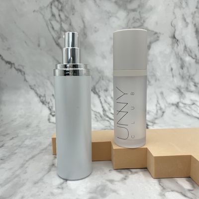 ABS κενός κύκλος μπουκαλιών Skincare 50ml χωρίς αέρα/κατ' ευθείαν επιμεταλλωμένη ώμος επιφάνεια