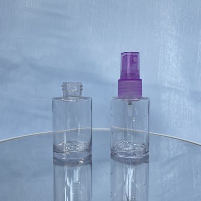 Σαφές PETG καλλυντικό μπουκάλι φορητό 30ml πολυτέλειας Leakproof για το εμπορικό σήμα υψηλών σημείων