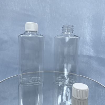Επαναληπτικής χρήσεως τετραγωνικό Mouthwash 250ml μπουκαλιών αντλιών της PET καθαρίζει με την άσπρη ΚΑΠ