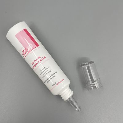 Οι προσαρμοσμένοι σωλήνες 20ml 40ml συμπιέσεων χρώματος κενοί καθαρίζουν τη διάμετρο 25mm ΚΑΠ για το πήκτωμα ματιών