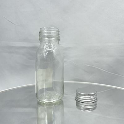 Καλλυντικό συσκευάζοντας 60ml μπουκάλι γυαλιού φροντίδας δέρματος μη χυσιμάτων με το αργίλιο ΚΑΠ