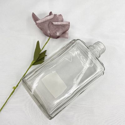Τετραγωνικά καλλυντικά εμπορευματοκιβώτια γυαλιού μπουκαλιών προϊόντων 250ml για τα προϊόντα φροντίδας δέρματος