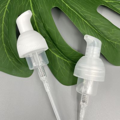 Sanitizer χεριών περάτωσης 28mm αφρίζοντας διανομέας μπουκαλιών δόσης αντλιών 0.25ml σαπουνιών