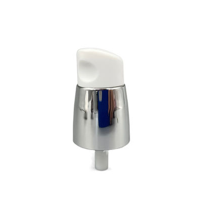 Ασημένιο πλαστικό χέρι Moisturiser αντλιών 0.2ML/T επεξεργασίας 20/410 επιμεταλλωμένη περάτωση