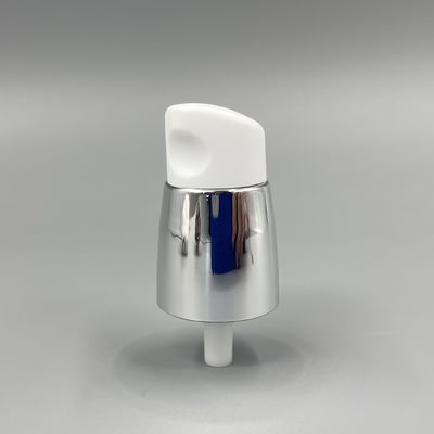 Ασημένιο πλαστικό χέρι Moisturiser αντλιών 0.2ML/T επεξεργασίας 20/410 επιμεταλλωμένη περάτωση
