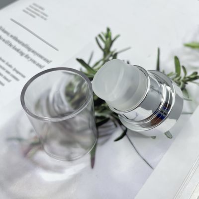 Υγρή δόση ανοίξεων 0.3ml διανομέων 304H αντλιών κρέμας ιδρύματος 24/410 ασημένια περάτωση