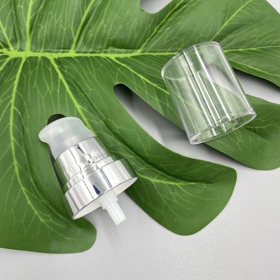 Υγρή δόση ανοίξεων 0.3ml διανομέων 304H αντλιών κρέμας ιδρύματος 24/410 ασημένια περάτωση
