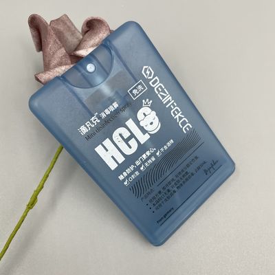 0.06ML αντιβακτηριακό Sanitizer 304H χεριών ψεκαστήρων 20ML πιστωτικών καρτών δόσης