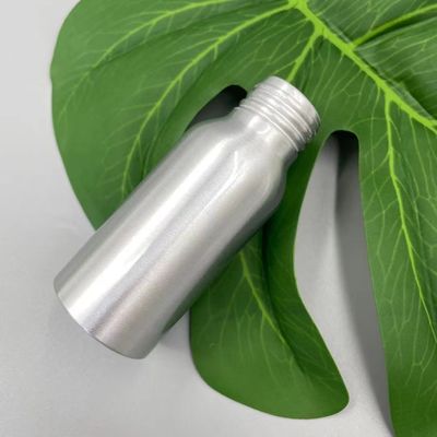 Αποτρέψτε το ασημένιο μπουκάλι 50ml 35*85mm λαιμός 24mm αλουμινίου διαρροής προσαρμοσμένο χρώμα