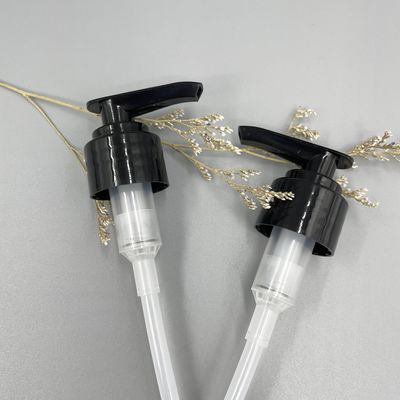 PE 24mm αντλία 28mm διανομέων μαύρη ομαλή περάτωση λοσιόν για Sanitizer χεριών