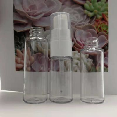 Στρογγυλός λαιμός 20mm 30ml 1.06oz της Pet ψεκαστήρων σαφές χρώμα τοίχων μπουκαλιών παχύ