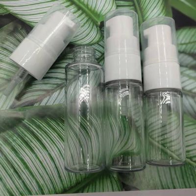 Στρογγυλός λαιμός 20mm 30ml 1.06oz της Pet ψεκαστήρων σαφές χρώμα τοίχων μπουκαλιών παχύ
