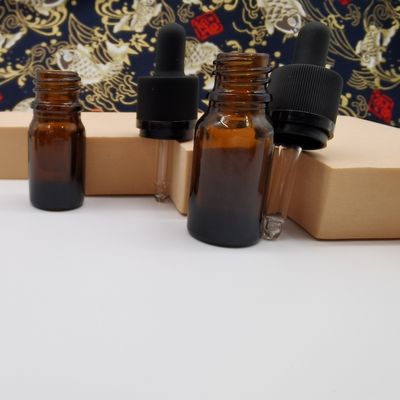 100ml η ηλέκτρινη Dropper μπουκαλιών γυαλιού καλλυντική περάτωση αναστολέων προστατεύει τα παιδιά
