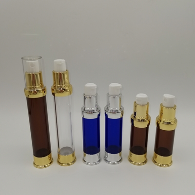 Ενεργοποιητής 15ml, 20ml, 30ml λοσιόν που επιμεταλλώνεται για το πλαστικό χωρίς αέρα μπουκάλι ορών λοσιόν