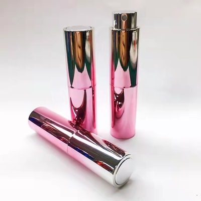 10ML UV κλίσης χρυσό προσαρμοσμένο χρώμα χρώματος αρώματος ψεκασμού μπουκάλι αρώματος μπουκαλιών αναπληρώσιμο