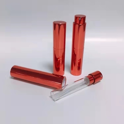 10ml επαναληπτικής χρήσεως μπουκάλι αρώματος πολυτέλειας μπουκαλιών γυαλιού της Shell αργιλίου